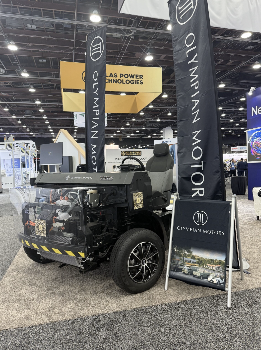EV Skateboard Platform at Detroit Battery Show