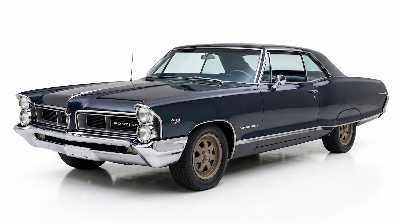 Long-wheelbase American luxury coupe silhouette built on the Olympus EV platform