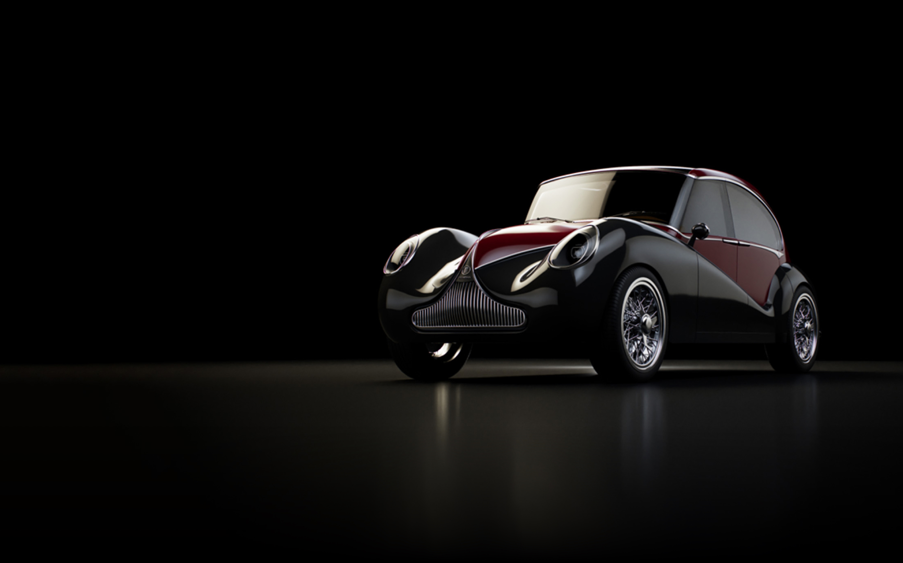 Model O1 in dim light